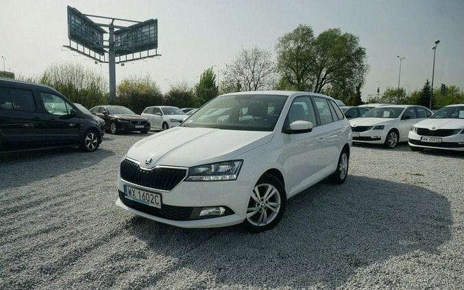 Skoda Fabia cena 38500 przebieg: 127027, rok produkcji 2019 z Myszyniec małe 529